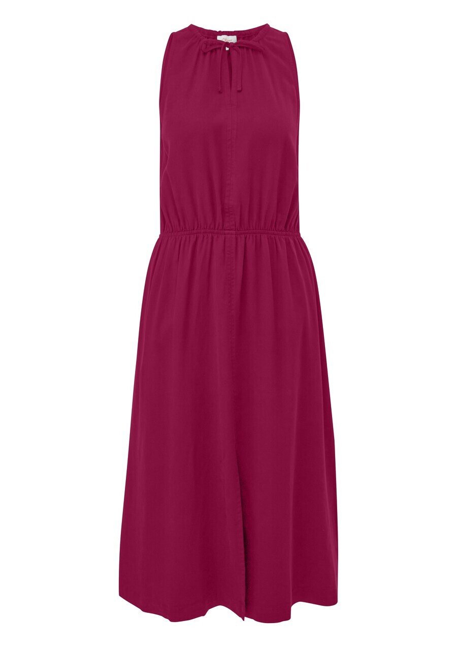 

Платье миди s.Oliver Dress, цвет dark pink
