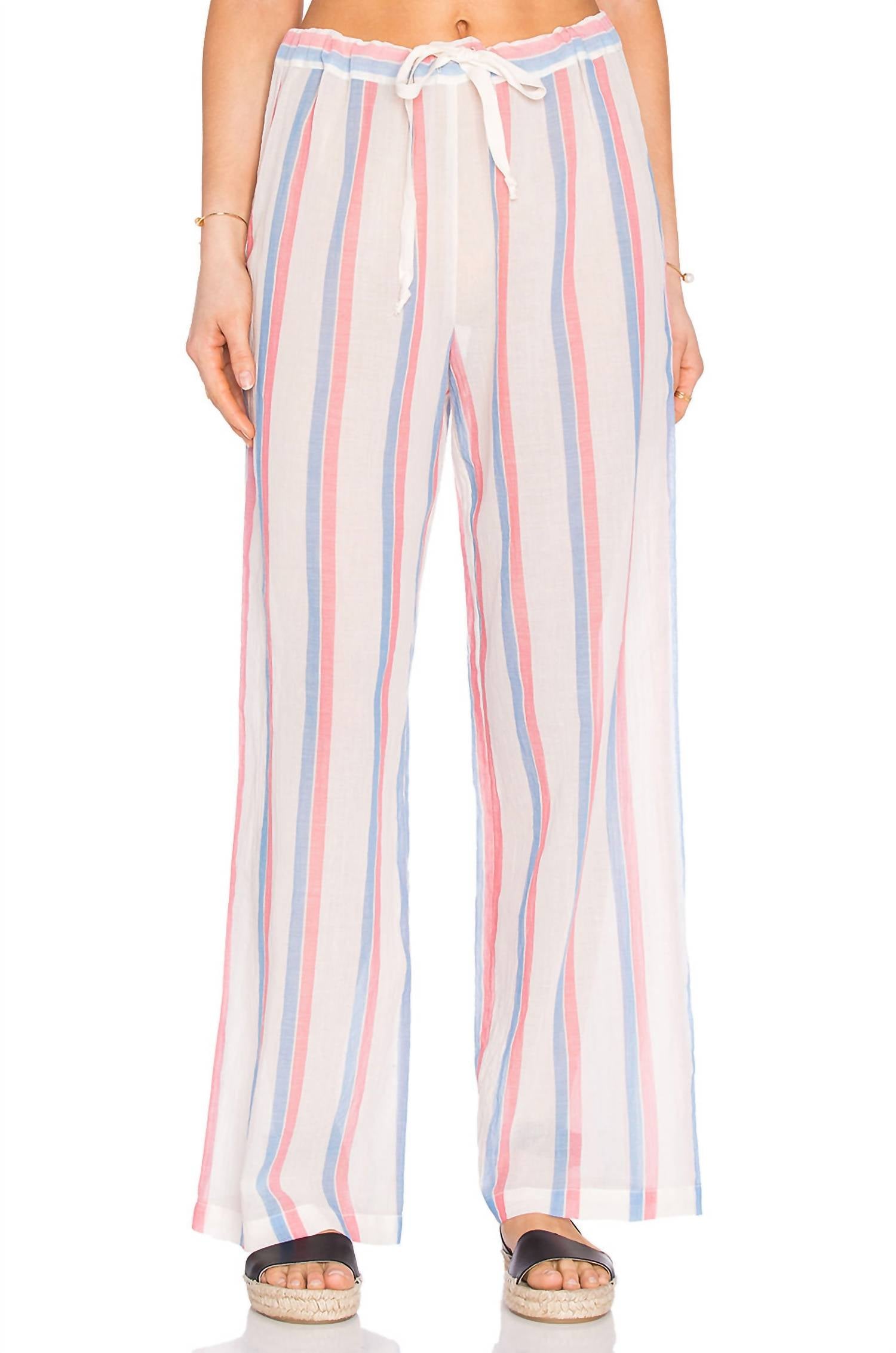 

Брюки на шнурке, многоцветные Solid & Striped, цвет multi