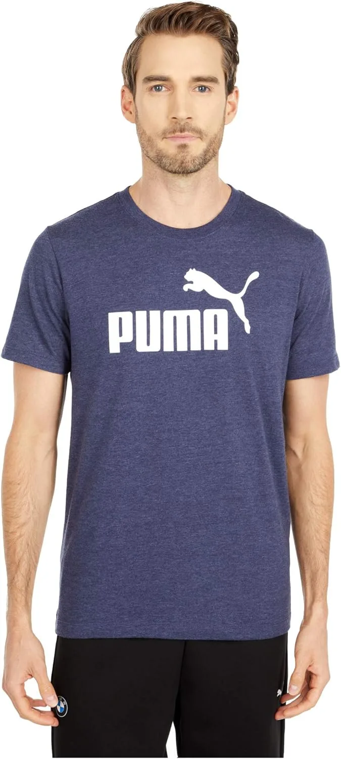 

PUMA Мужская футболка с коротким рукавом Essentials Heather