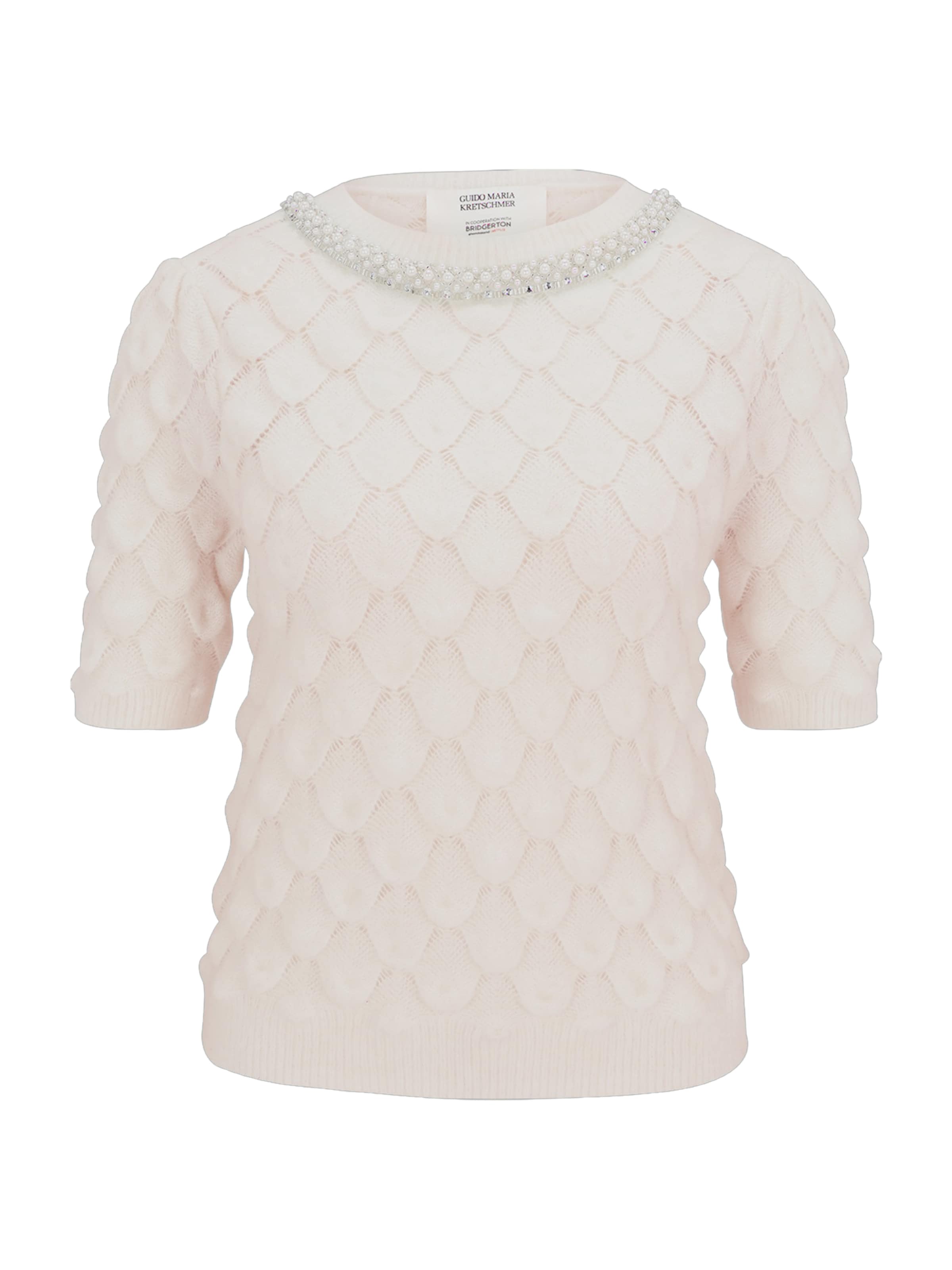 

GUIDO MARIA KRETSCHMER FOR BRIDGERTON Свитер 'Francesca' в цвете White, Pearl White