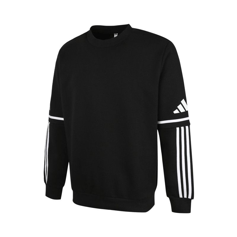 Свитшот мужской с круглым вырезом Moderate Adidas, черный (comes with adidas bag 1 pc) — фото 3