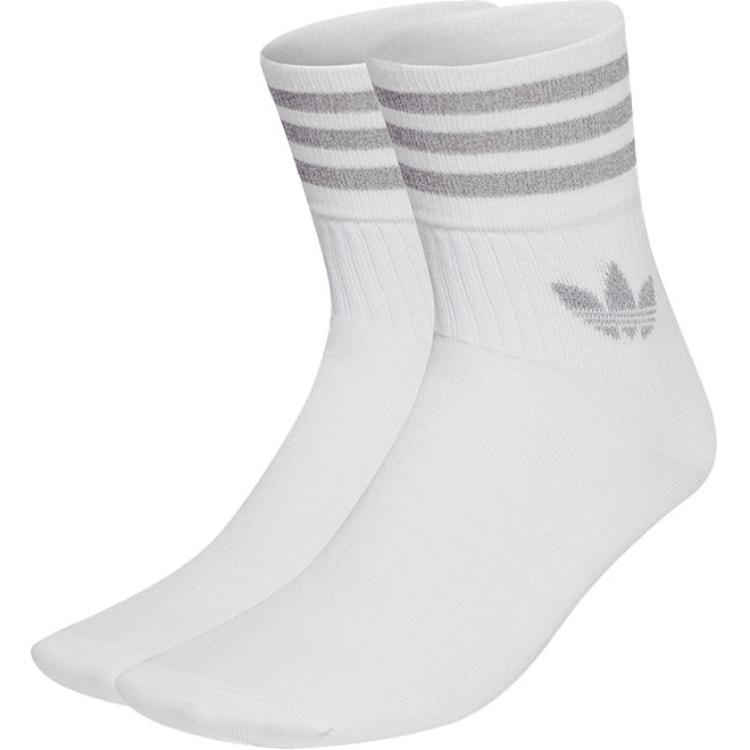 

Adidas Originals Носки унисекс Crew, 2 пары, белый