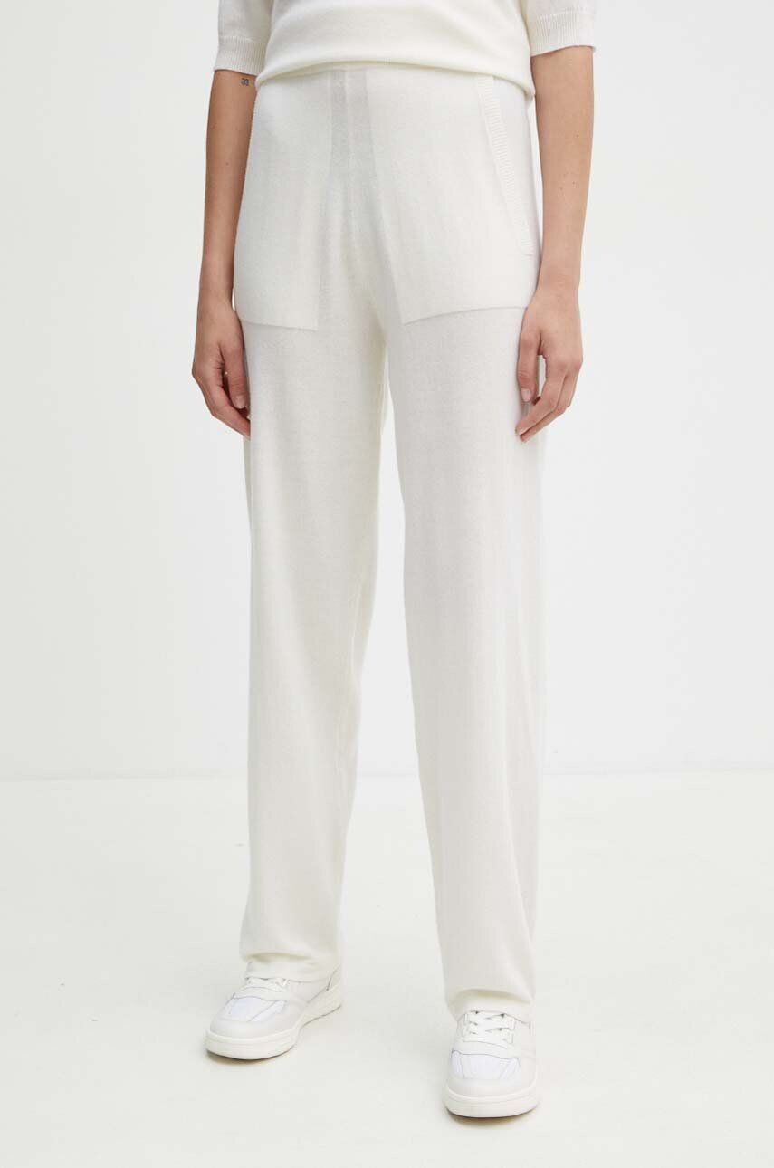 

Шерстяные брюки Max Mara Leisure, бежевый