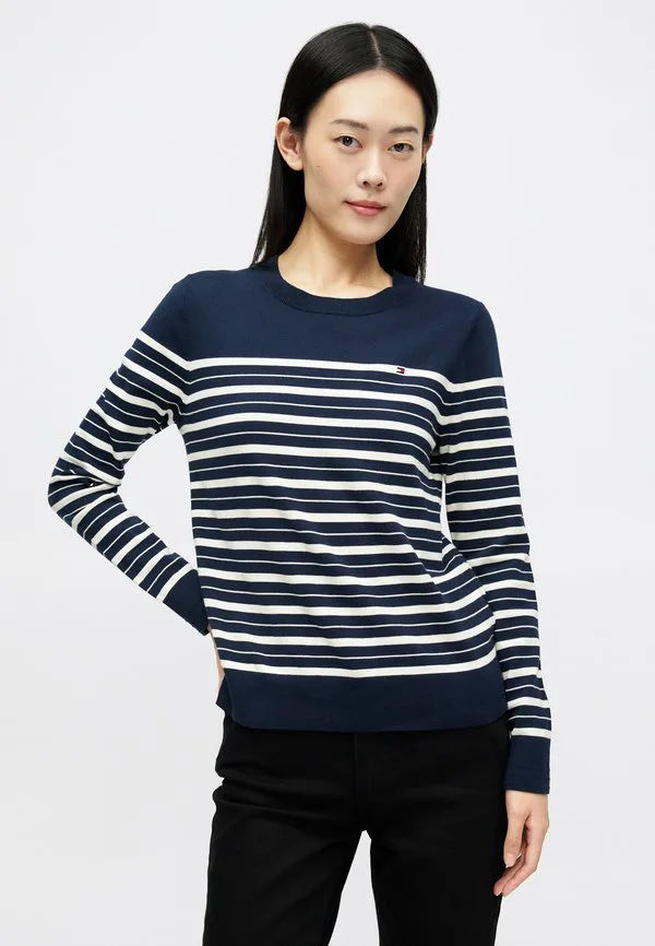 Узкие джинсы облегающего кроя Tommy Hilfiger, Black — фото 4
