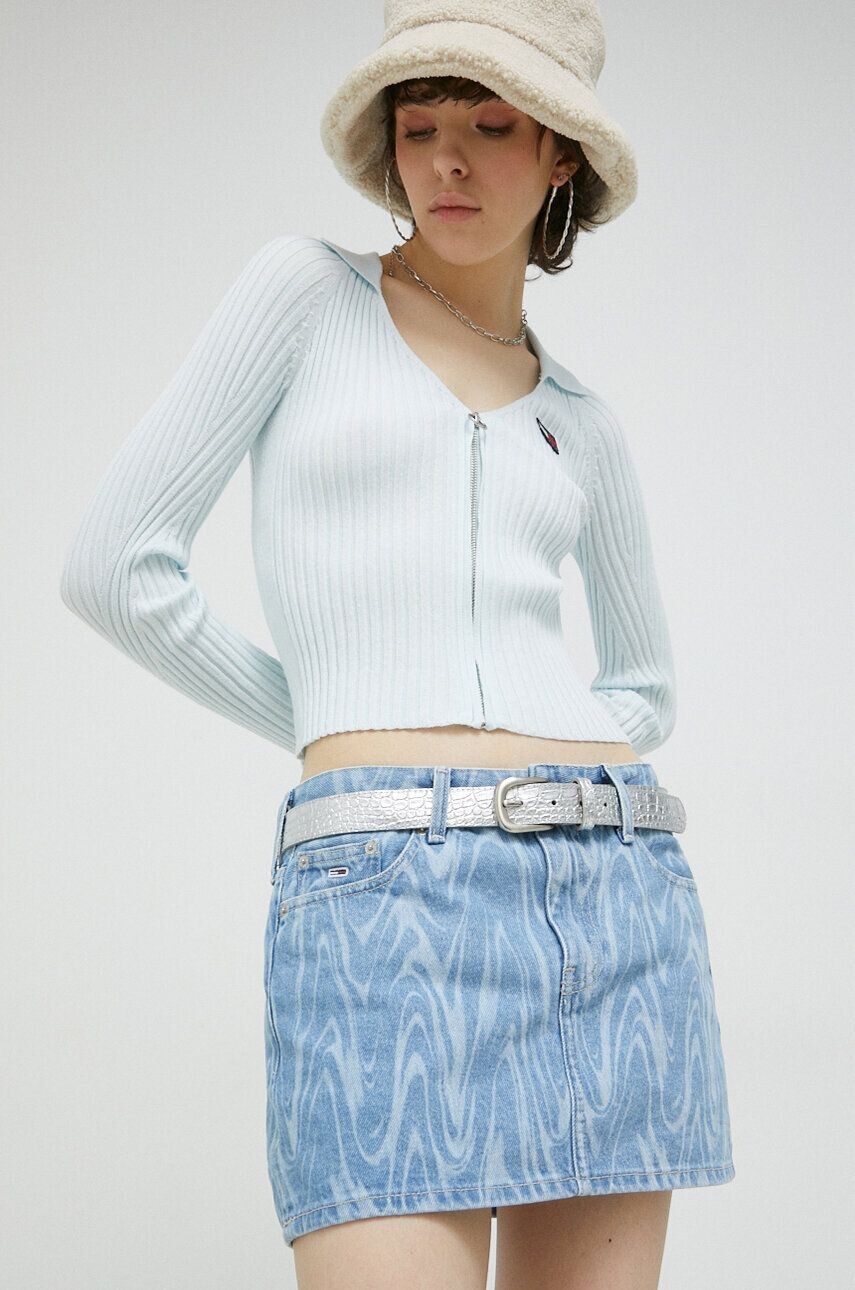 

Джинсовая юбка Tommy Jeans, синий