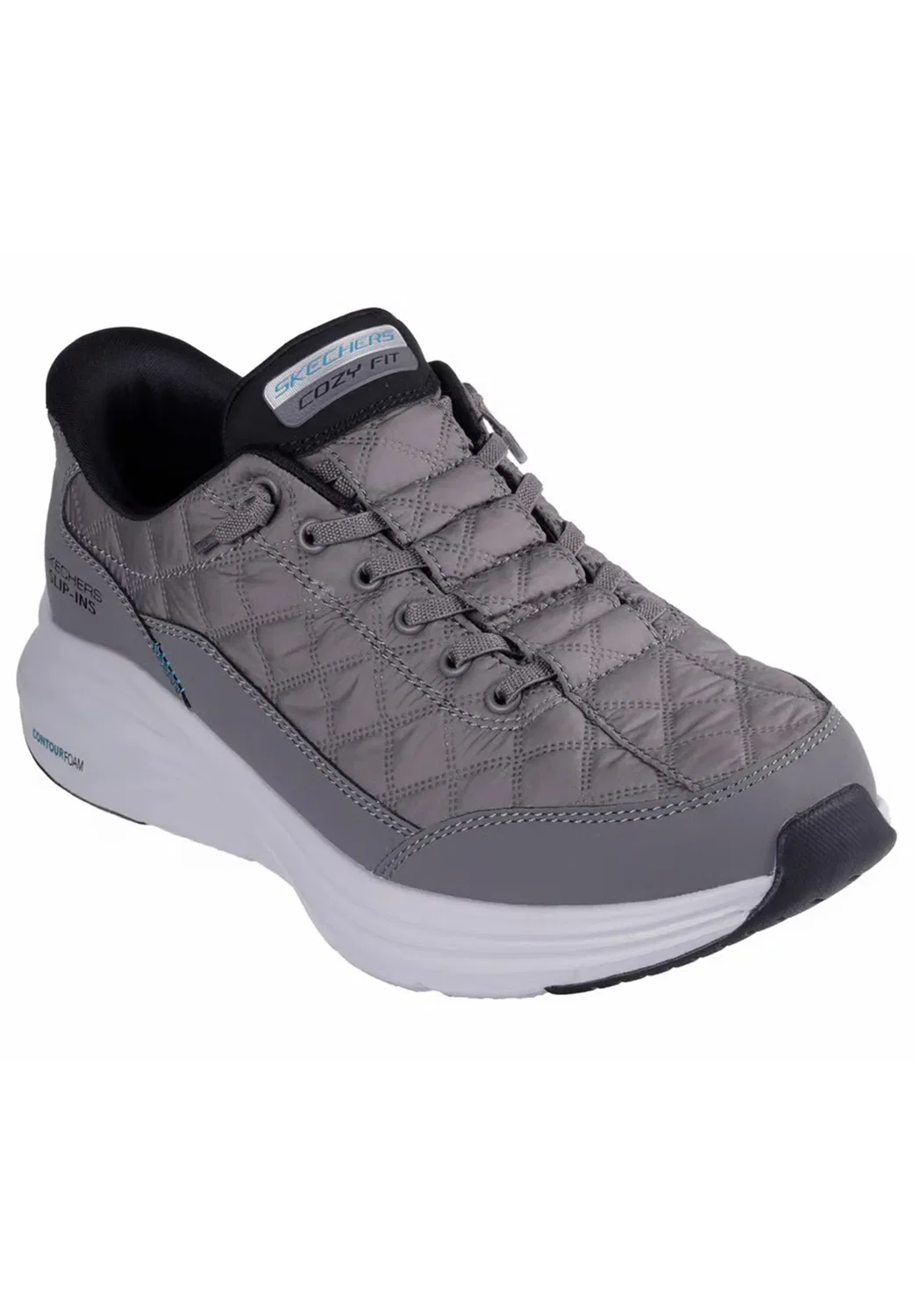 Кроссовки низкие с технологией Contour Foam, Skechers, серый — фото 4