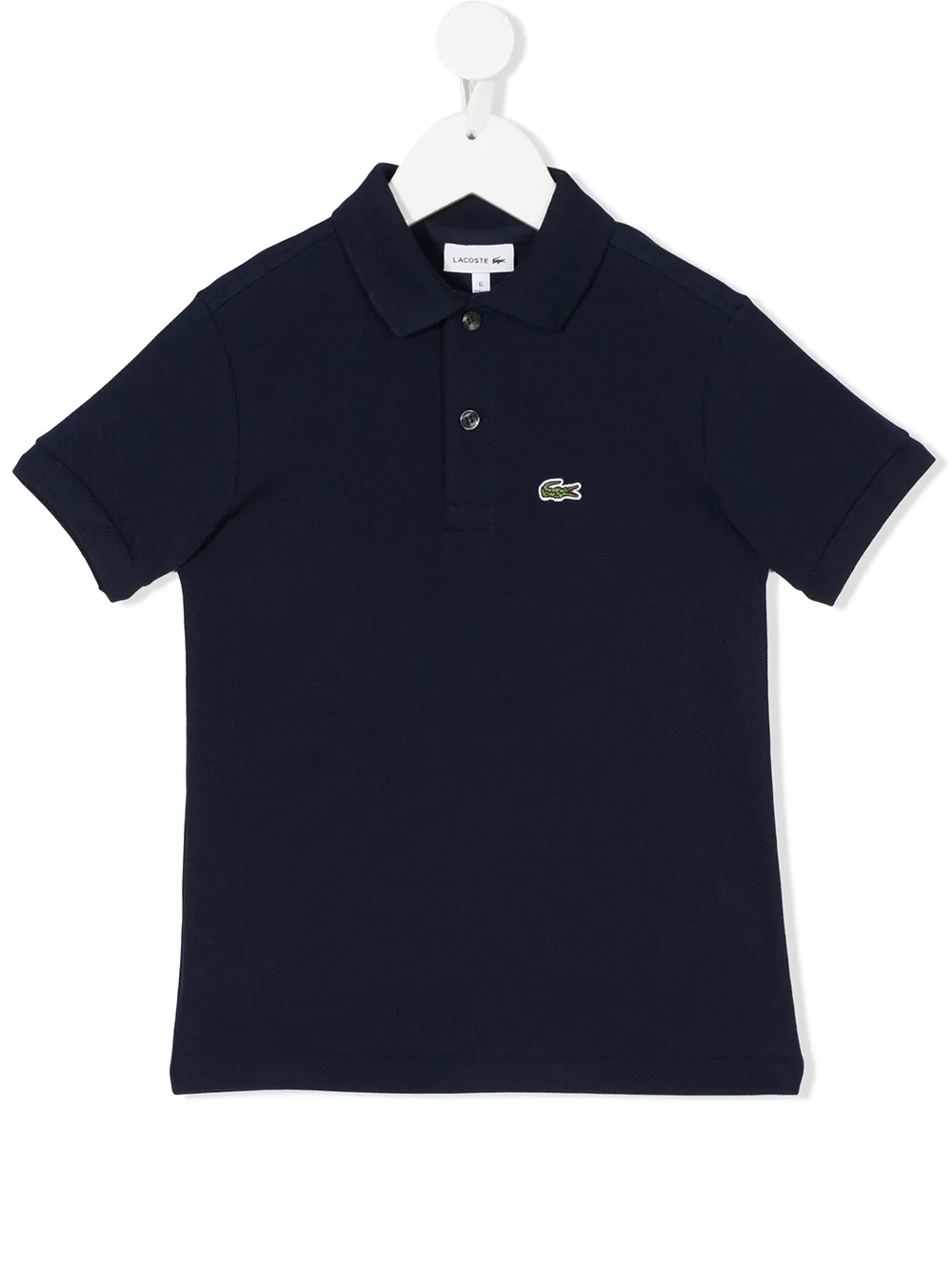 

Футболка-поло с логотипом Lacoste Kids, синий