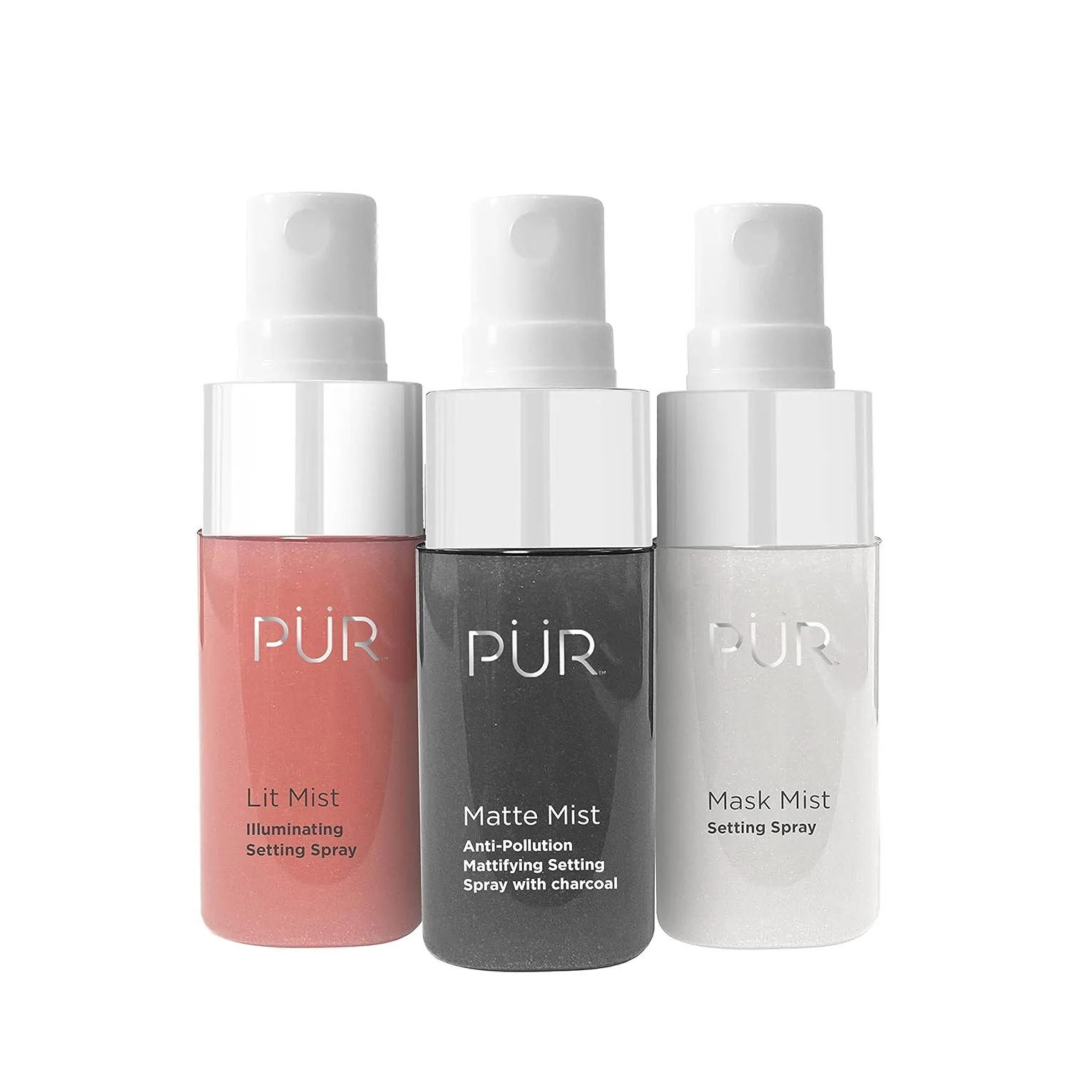 Набор из 3 спреев для лица PÜR MINERALS x CARE, 1 шт.
