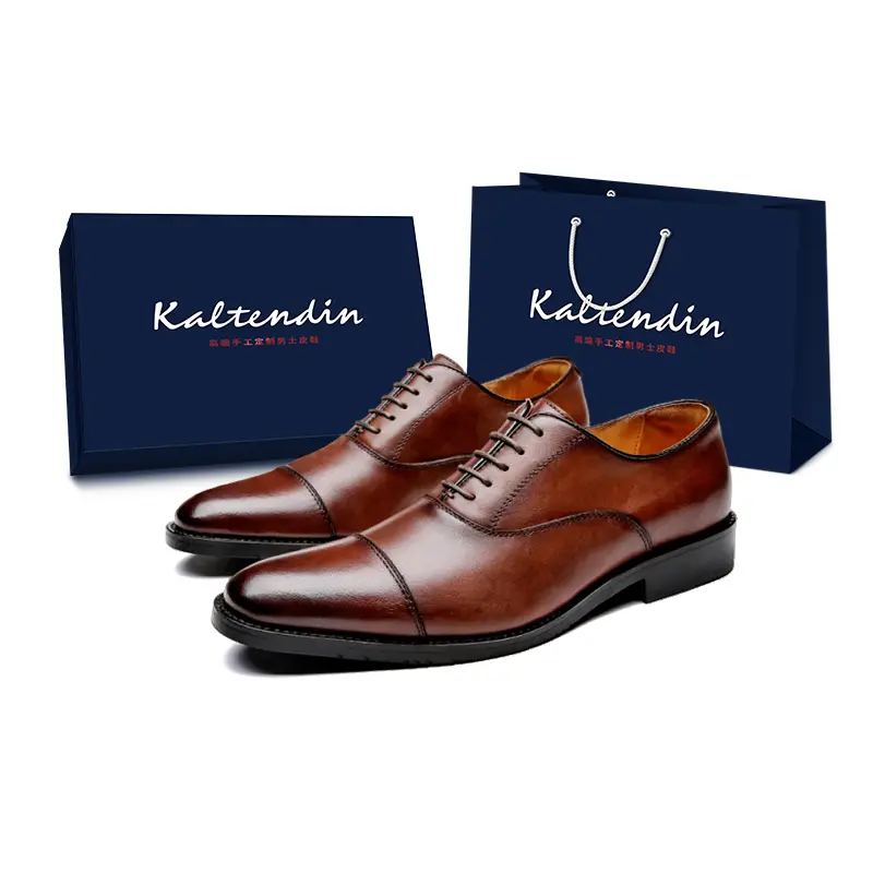 

Kaltendin Мужские туфли для костюма низкие черно-коричневые, цвет Brown