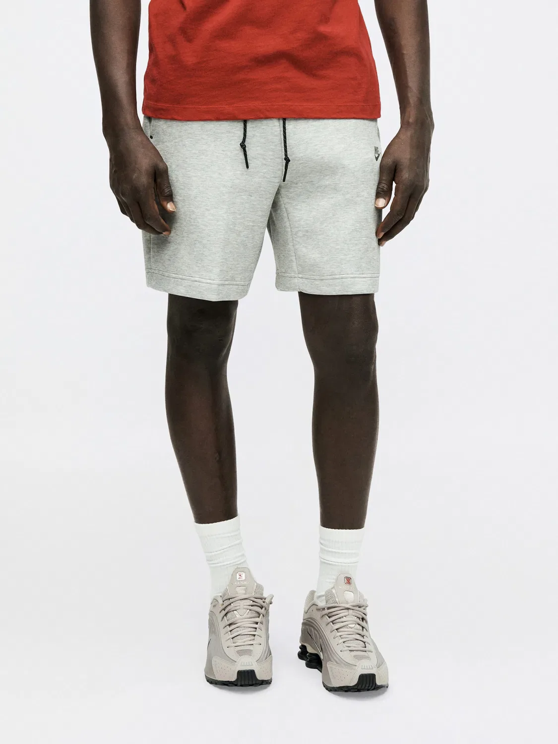 Свободные брюки 'TECH FLC' Nike Sportswear, Mottled Grey — фото 3