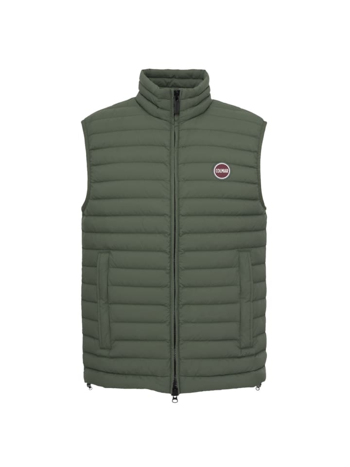 

COLMAR Пуховый жилет 1248 темно-зеленого цвета
