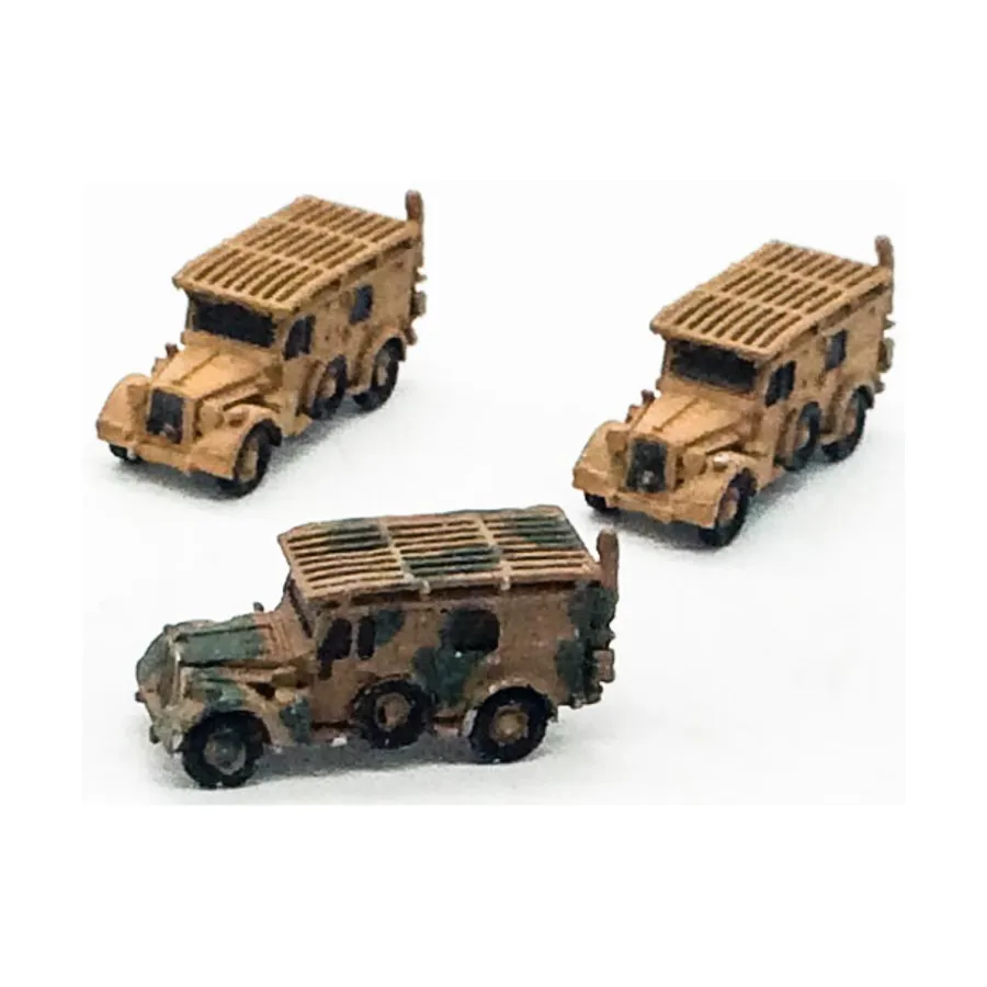 

Kfz 17 Коллекция №1, WWII Micro Armour - Germany - Loose Miniatures (1:285)