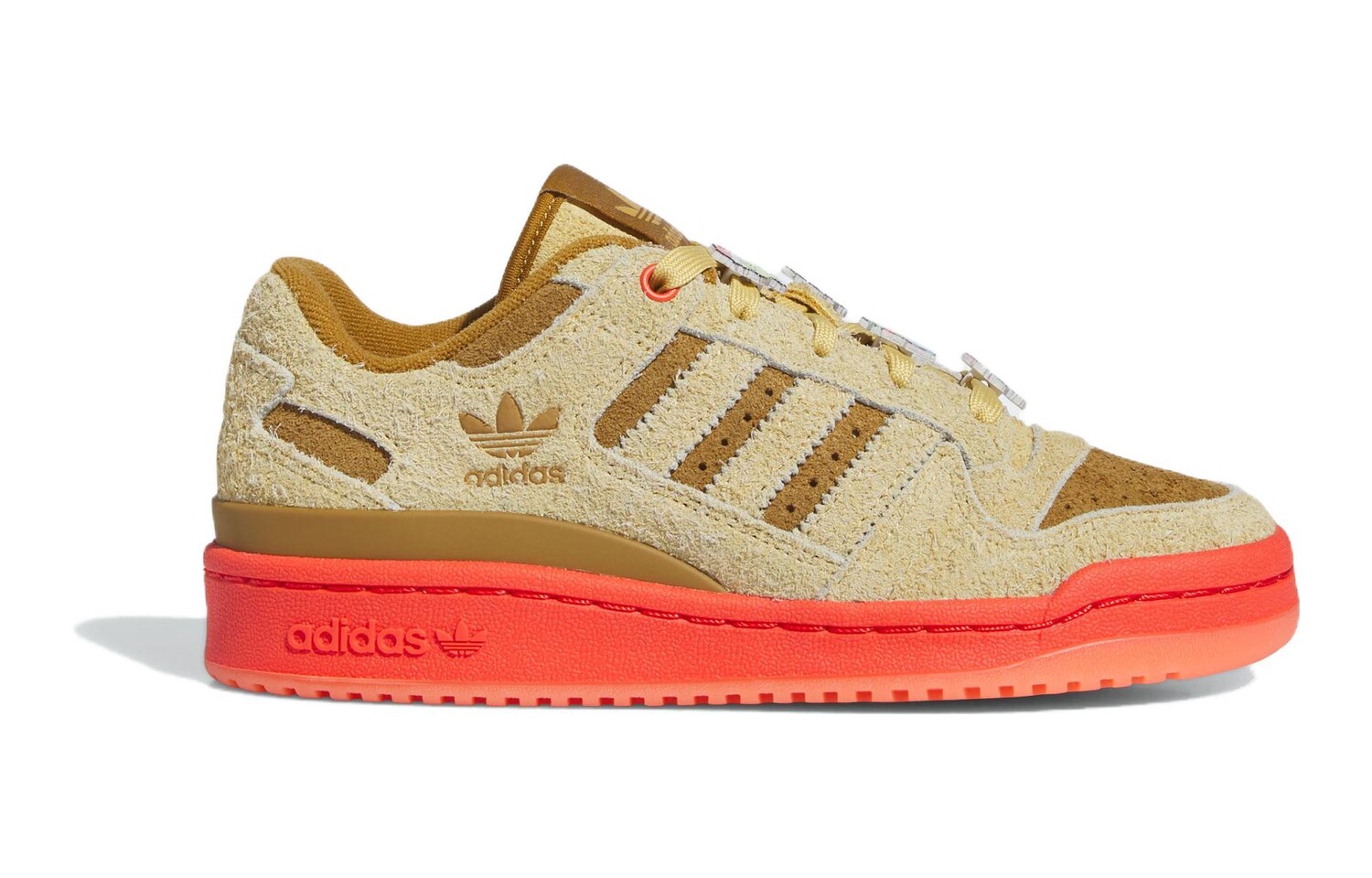 Adidas originals FORUM Series Детские кроссовки для скейтбординга GS, Coyote/Coyote — фото 2