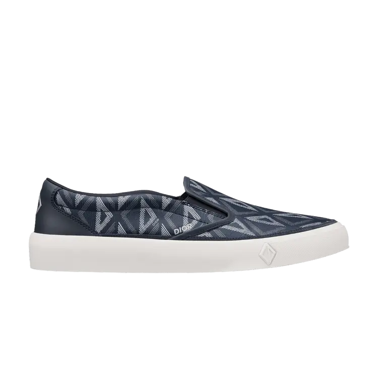 

Слипоны Dior B101 Slip-On Sneaker 'CD Diamond - Navy Blue', синий