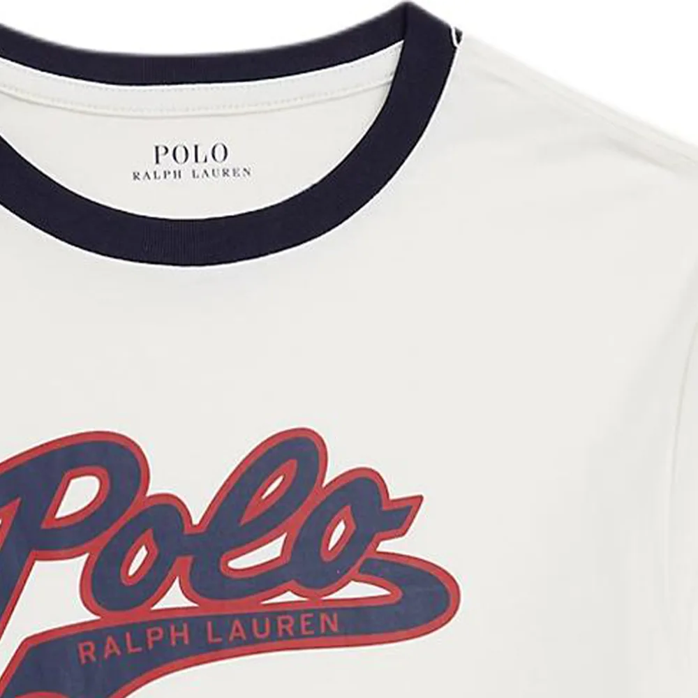 Футболка FW25 детская Polo Ralph Lauren, белый — фото 3
