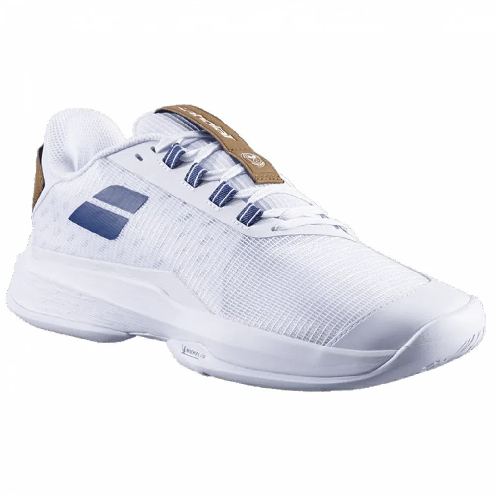 Мужские теннисные кроссовки «Jet Tere 2 AC» от Babolat, White X Brown — фото 3