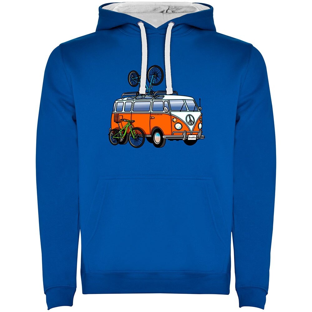 

Худи Kruskis Hippie Van MTB Two-Colour, синий