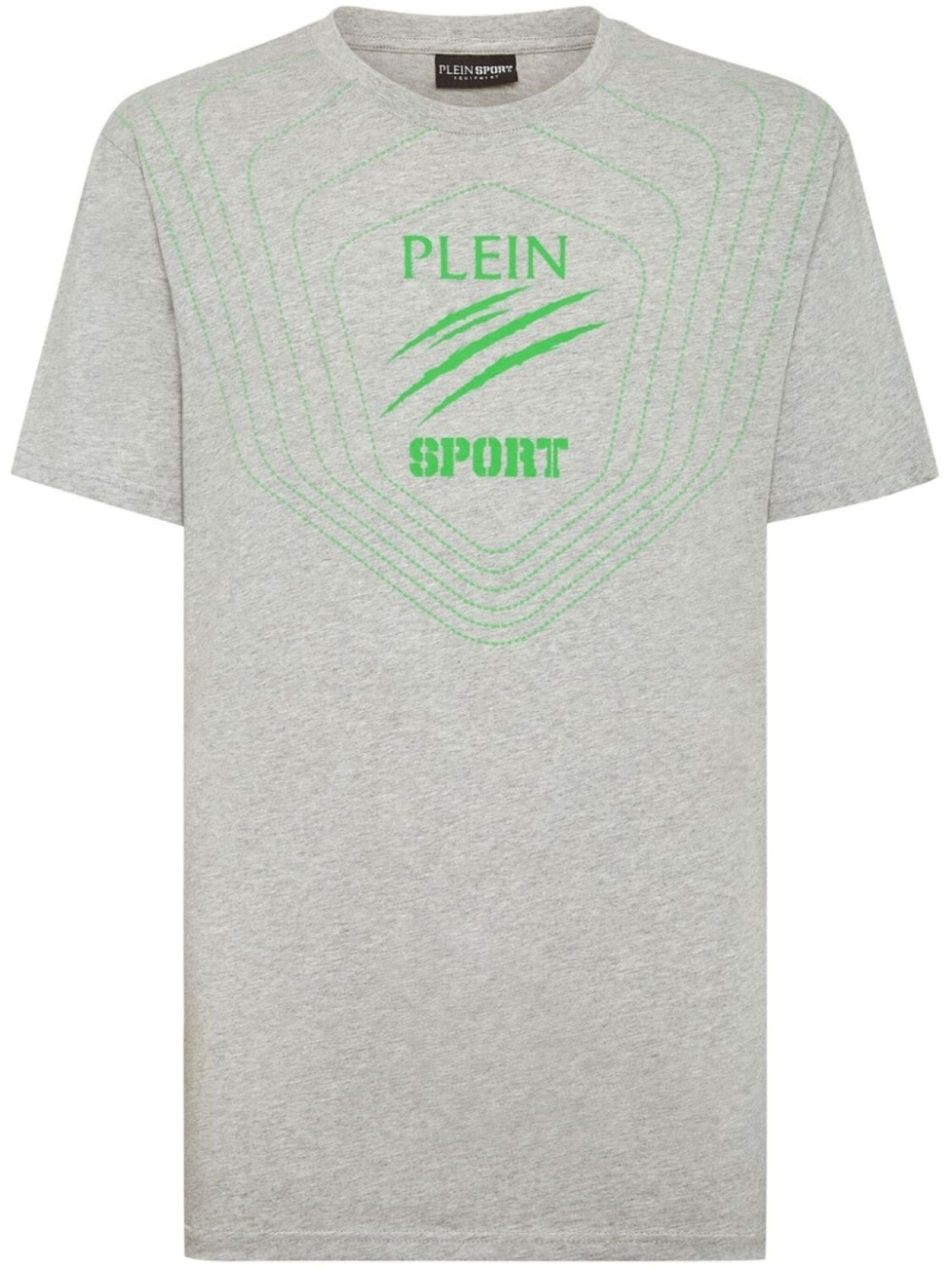 

Plein Sport футболка с логотипом, серый