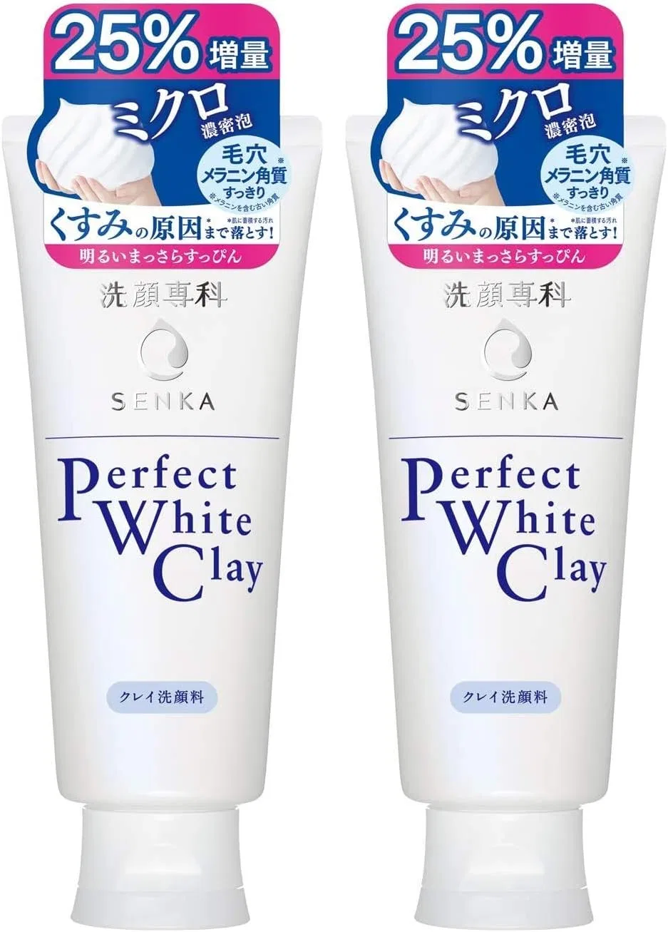 Пенка для умывания Senka — Гель- Perfect White Clay с белой глиной, x, 150 г