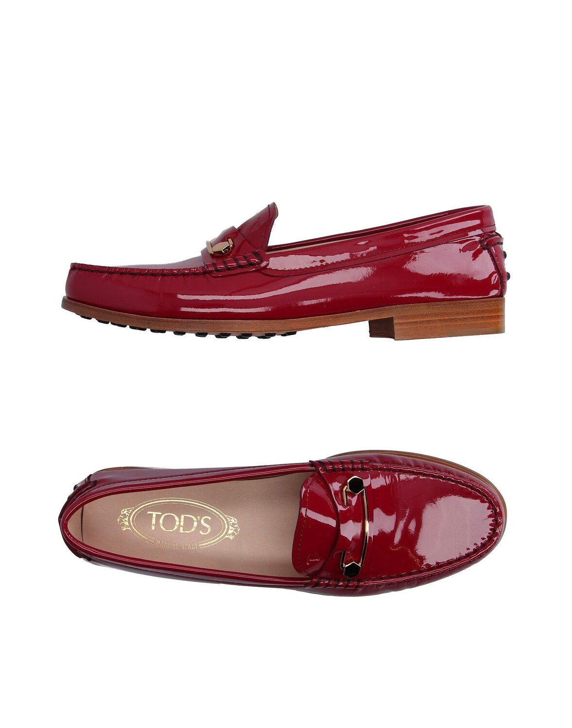 

Лоферы Tod'S, гранат