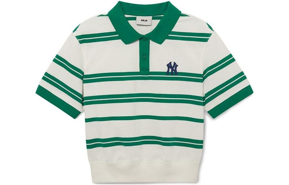 

Футболка поло New York Yankees женская зеленая MLB