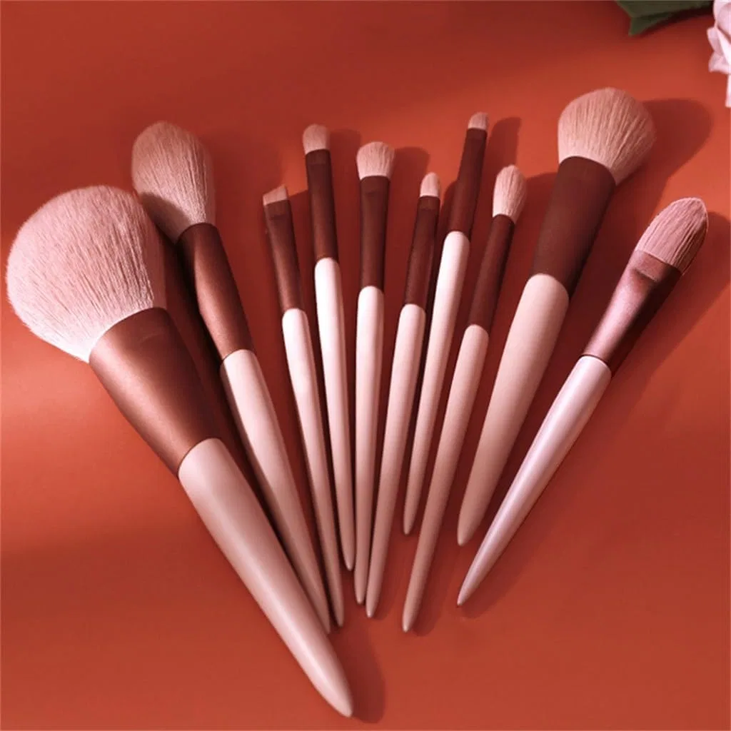 Набор кистей для макияжа Smokey Rose BSKUAJH 10 шт 18 см — фото 2