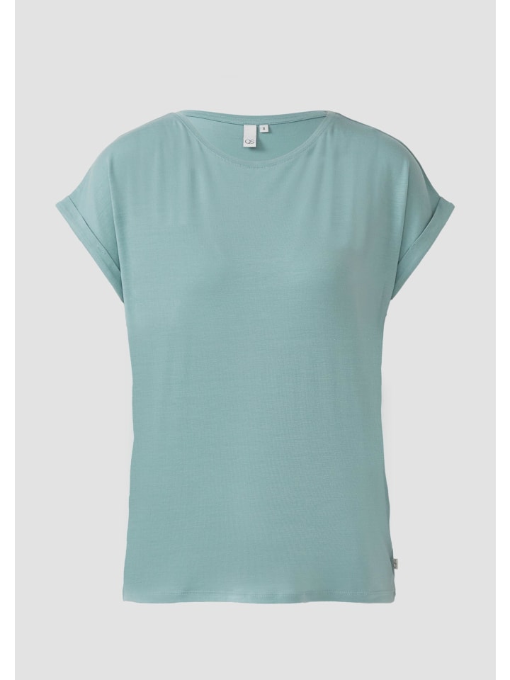 

Футболка цвета 6215_пастельно-бирюзовый QS, Зеленый, Футболка цвета 6215_пастельно-бирюзовый QS