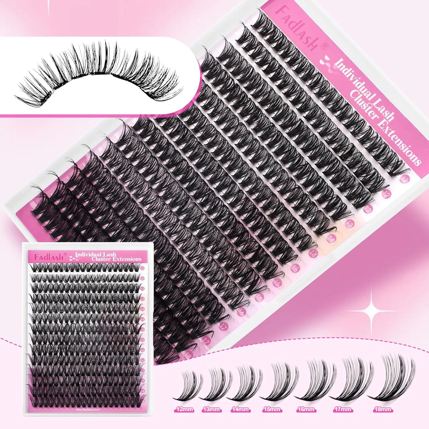 Набор для наращивания ресниц «DIY Eyelash Extensions Kit» от FADLASH Fadlash — фото 4