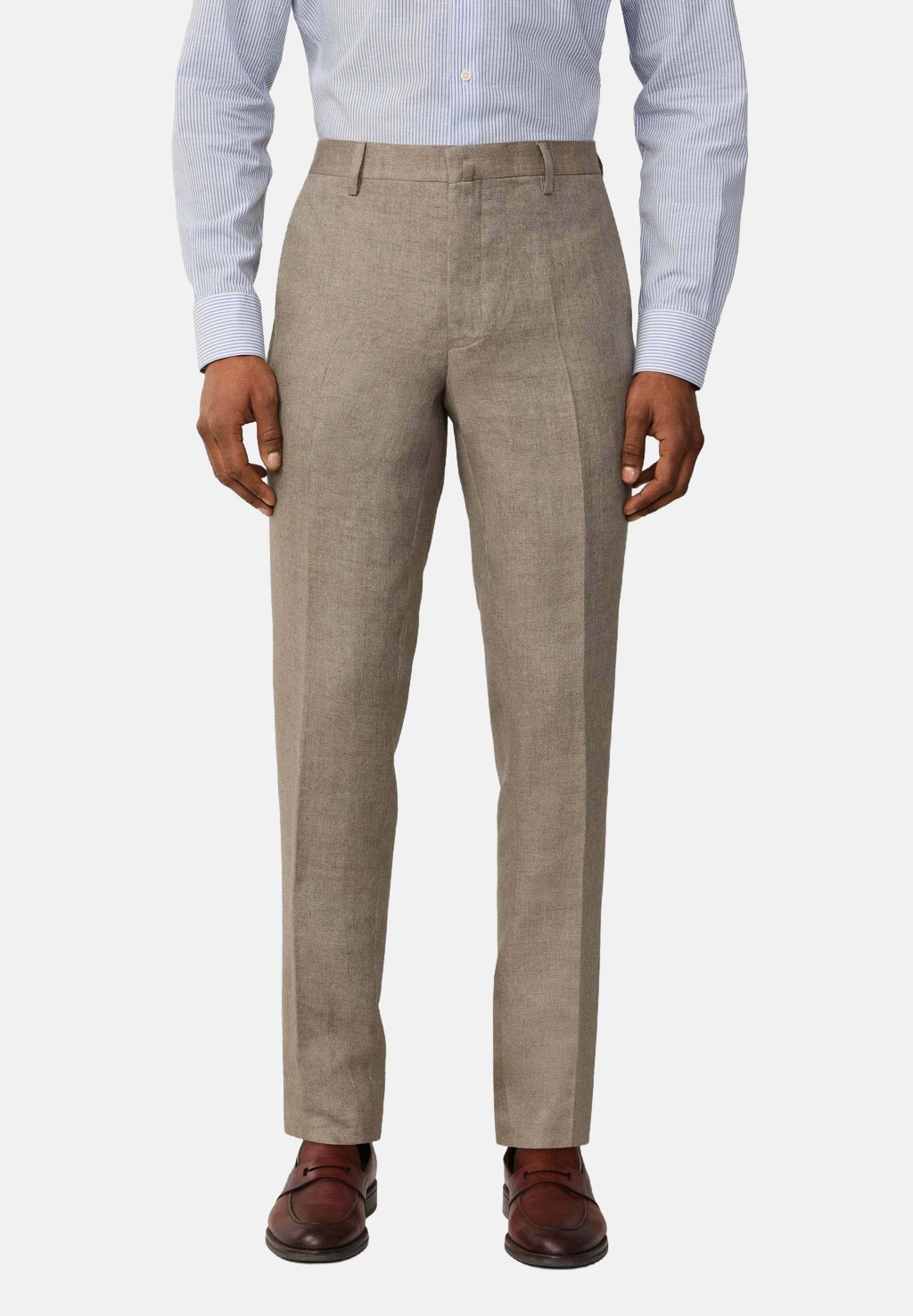 

Костюмные брюки DELAVE HPSACK Hackett London, серо-коричневый