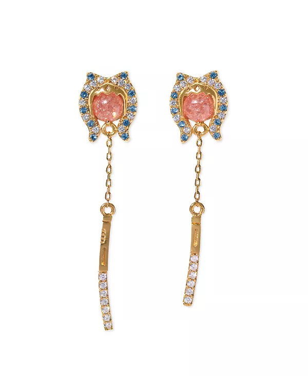 

Серьги-Подвески Crystal Star Wars Ahsoka Tano Girls Crew, gold