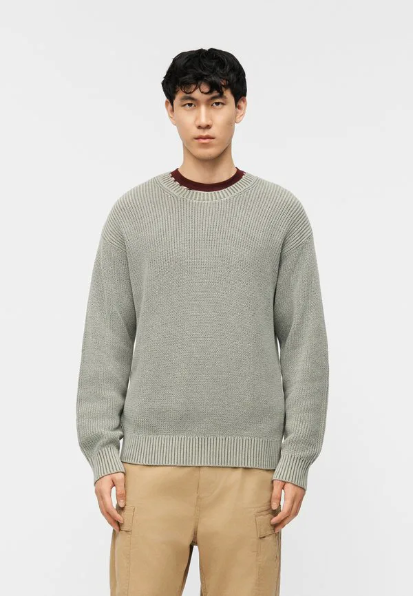 Расслабленный джемпер с экипажем Gap, Iceberg Green