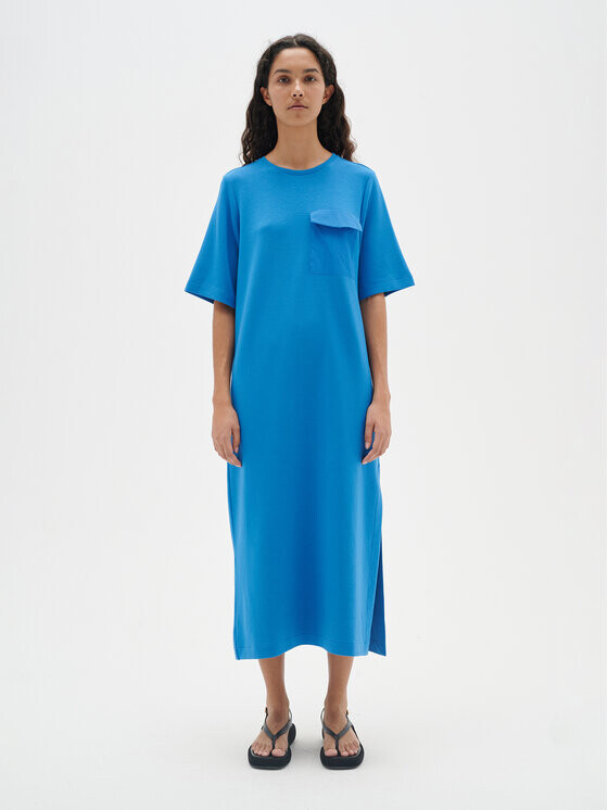 

Платье прямого кроя на каждый день Inwear, синий