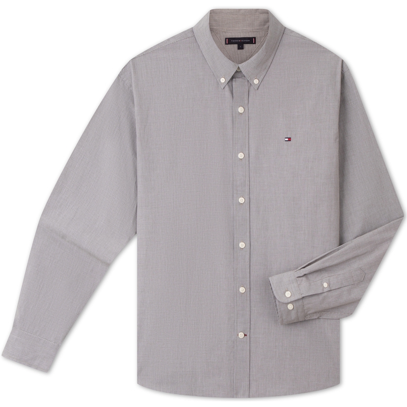 

Рубашка мужская с лацканом Lapel Moderate Tommy Hilfiger, серый rbn