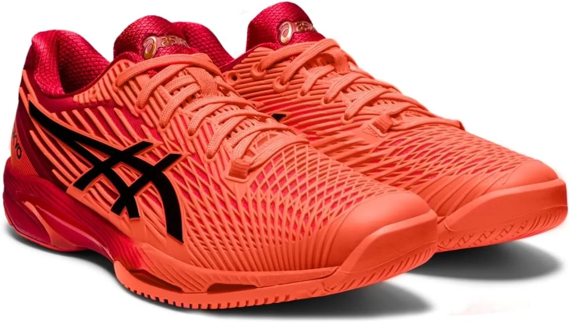 Мужские теннисные кроссовки Solution Speed FlyteFoam 2 ASICS, черный — фото 2