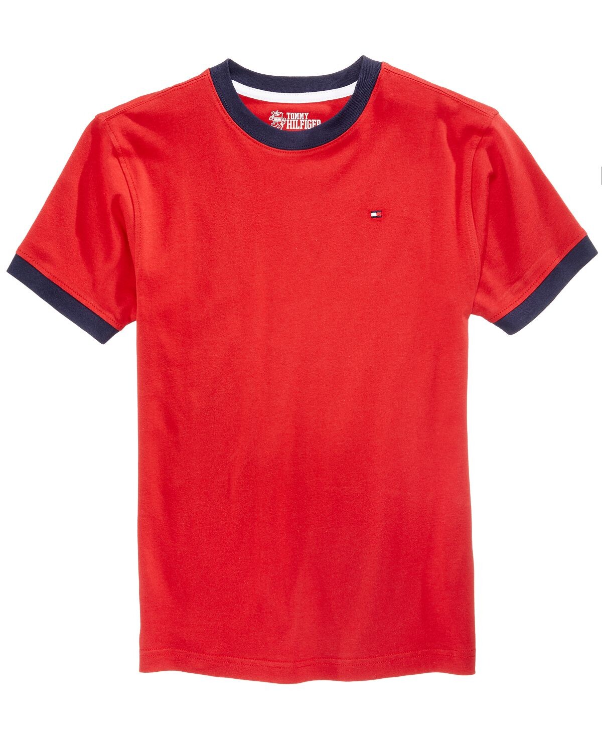 

Футболка Ken с контрастной отделкой и вышитым логотипом Little Boys Tommy Hilfiger