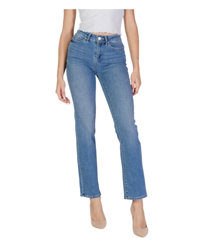 

Классические джинсы прямого кроя светлого оттенка Vero Moda, синий