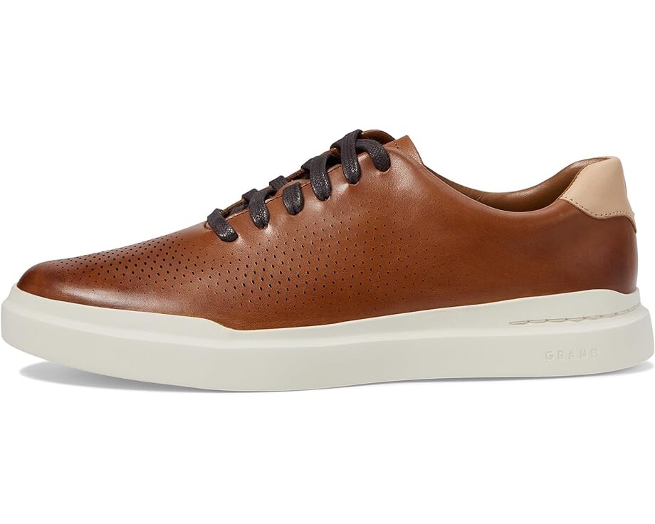Кроссовки Cole Haan Grandpro Rally Cap Toe Sneakers, цвет British Tan/Ivory — фото 4
