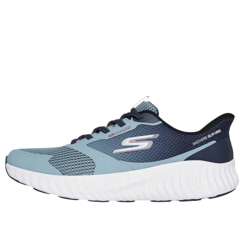 

Skechers Низкие повседневные туфли мужские темно-синие