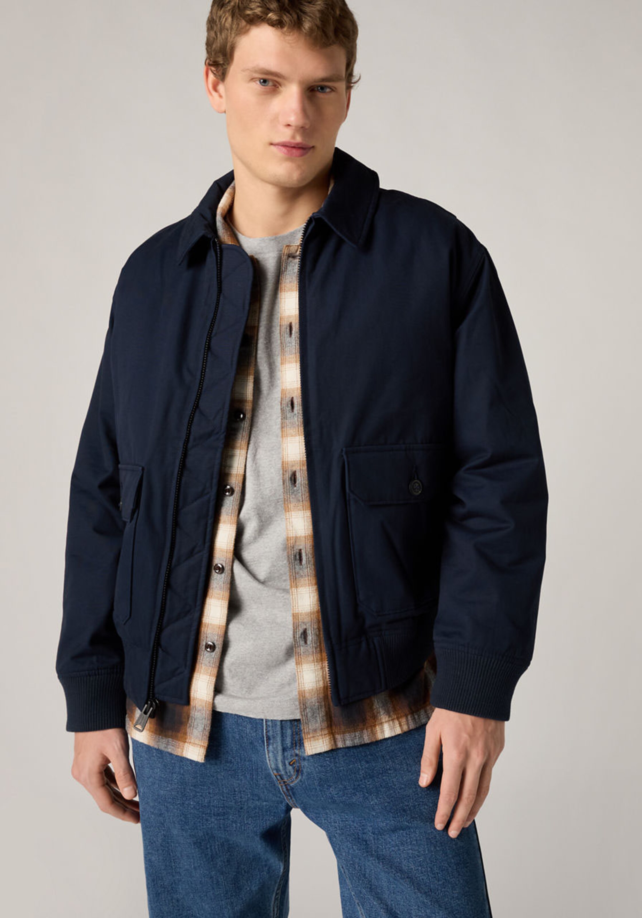LEVI'S  Куртка для межсезонья в цвете Navy — фото 4