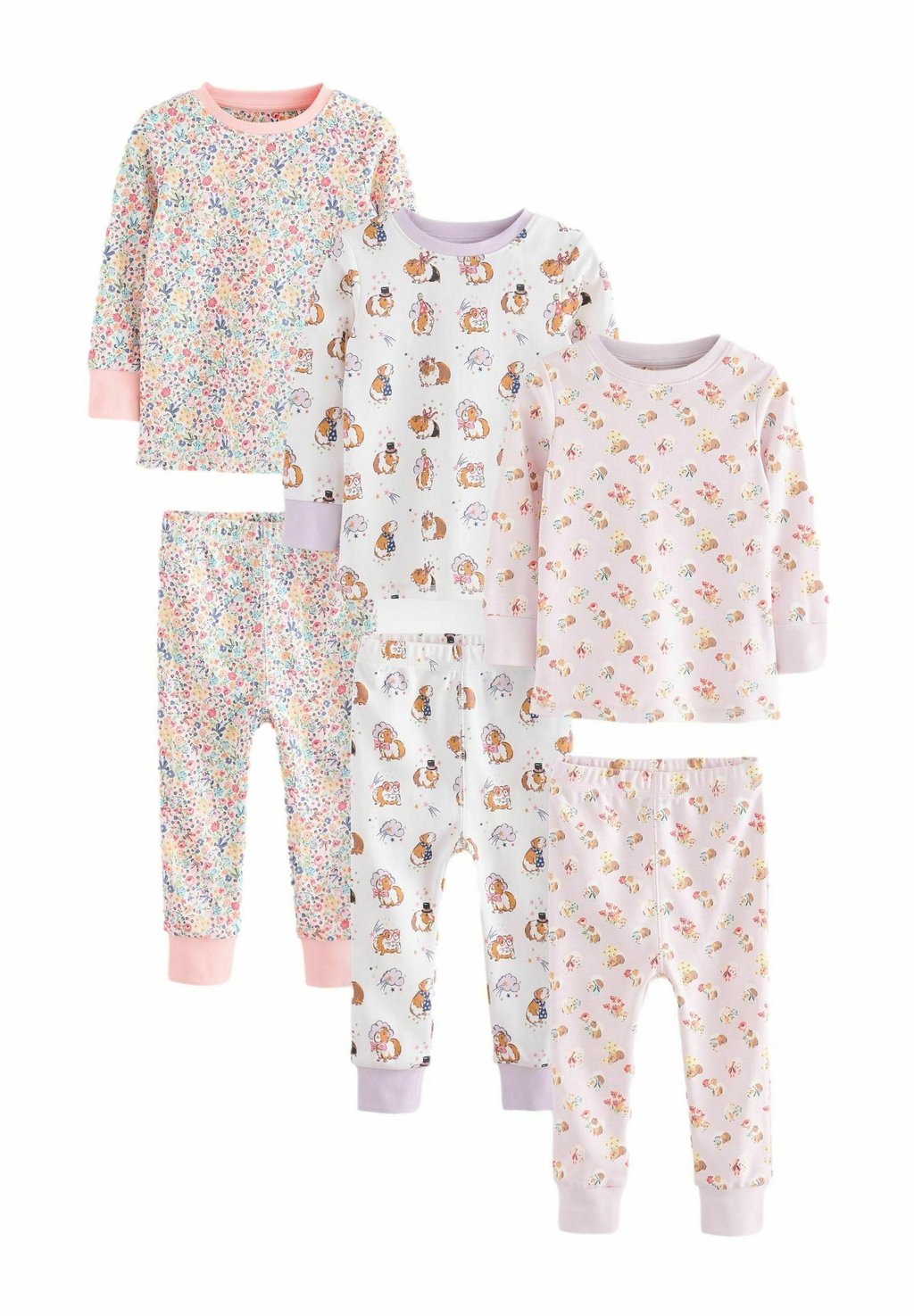 

Пижама 3 PACK SET Next, розовый