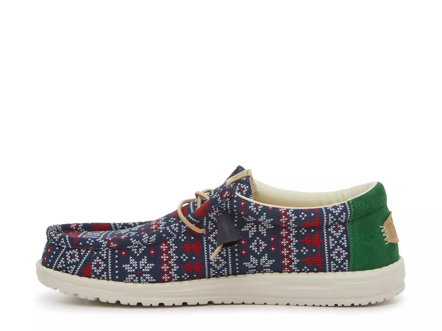 HEYDUDE Wally Slip-On — мужские, темно-синий/многоцветный свитер с принтом — фото 3
