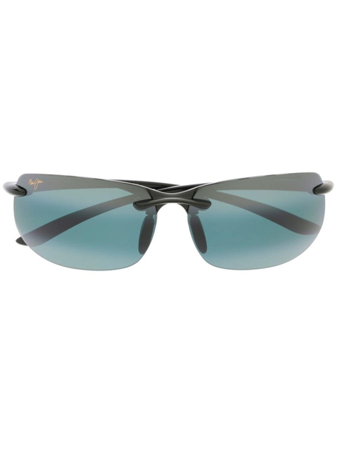 

Солнцезащитные очки Banyans без оправы Maui Jim, черный