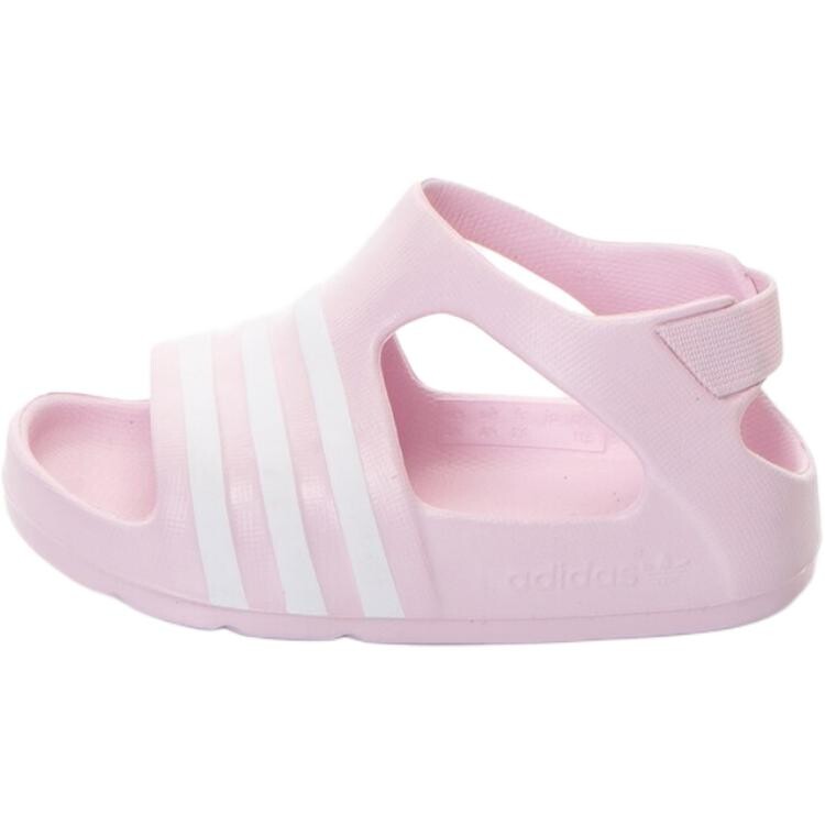 Обувь для малышей Adilette Baby, кроссовки Adidas, розовый