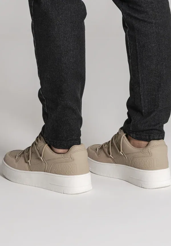Кроссовки Gianni Kavanagh men wrapped sneakers skate shoes, цвет серо-коричневый — фото 2