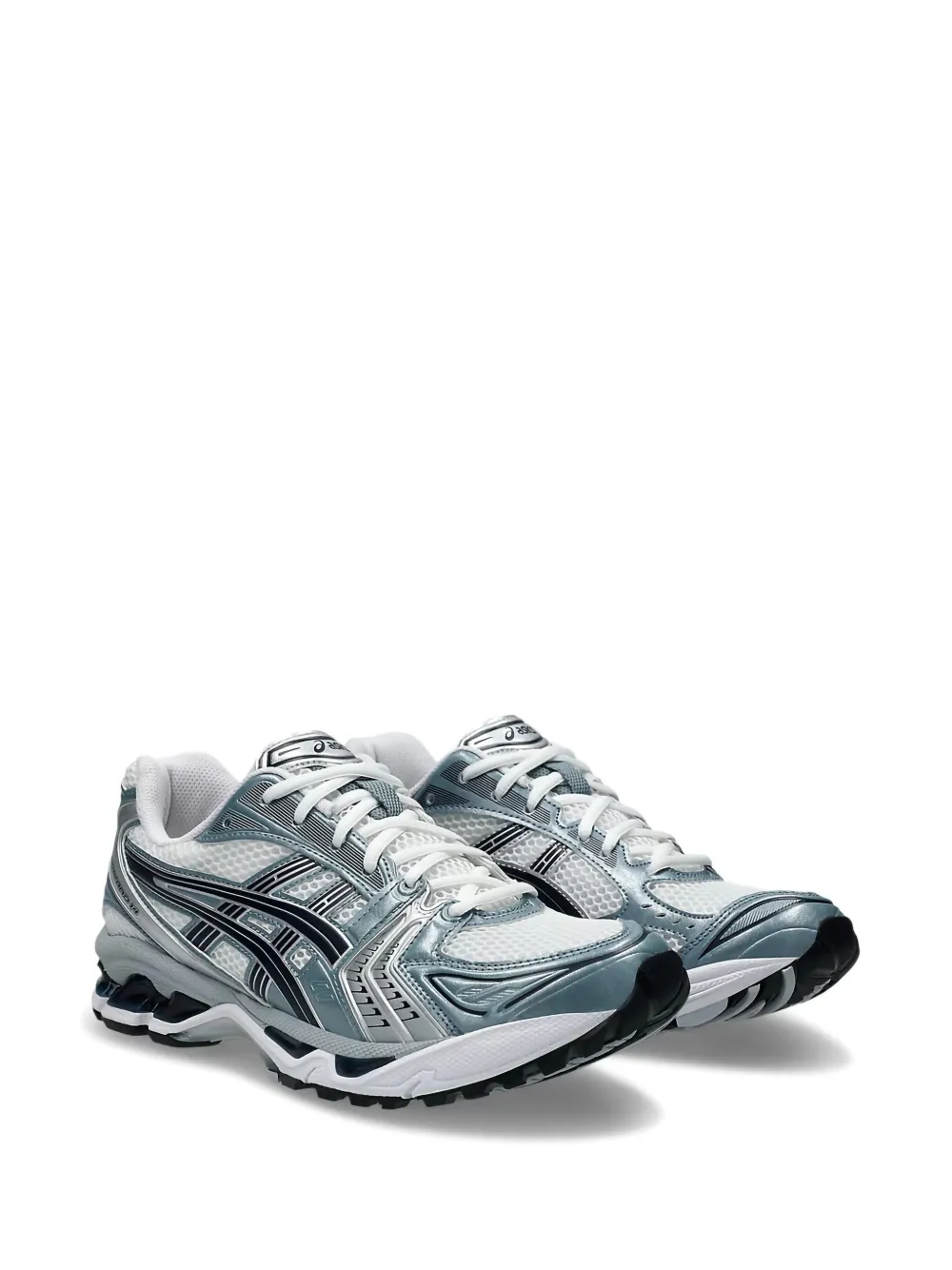 Кроссовки Gel-Kayano 14 White Fjord Grey ASICS, белый — фото 2
