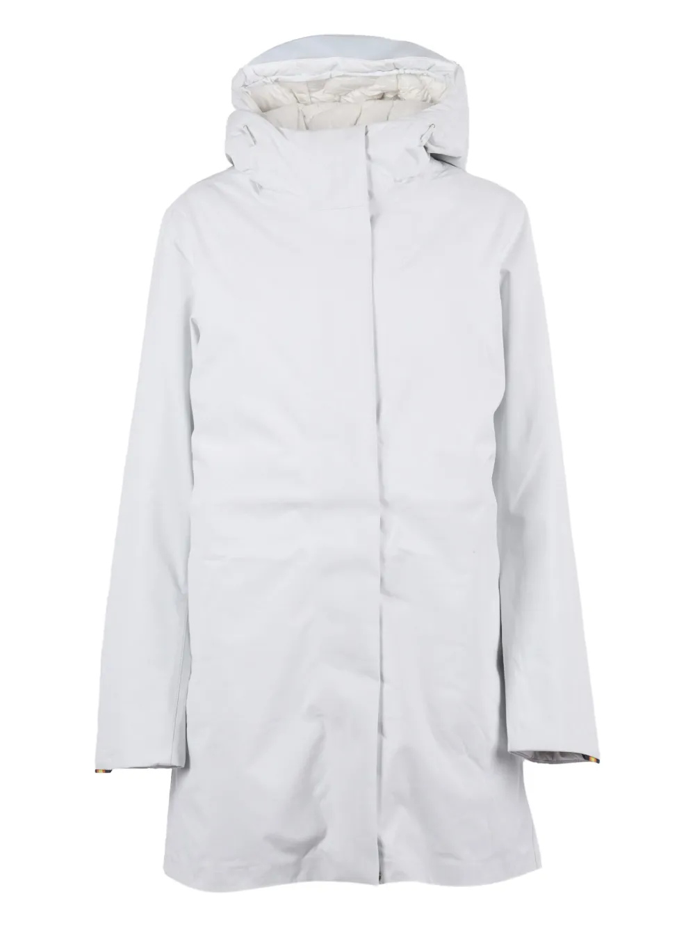 

Стеганая куртка с капюшоном K-Way, серый