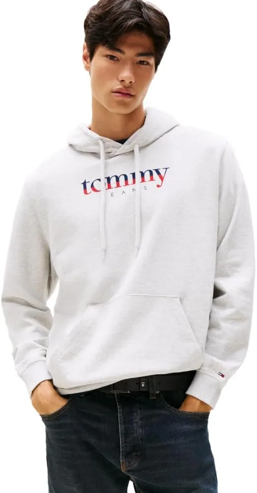 

Толстовка Tommy Jeans с капюшоном и принтом логотипа