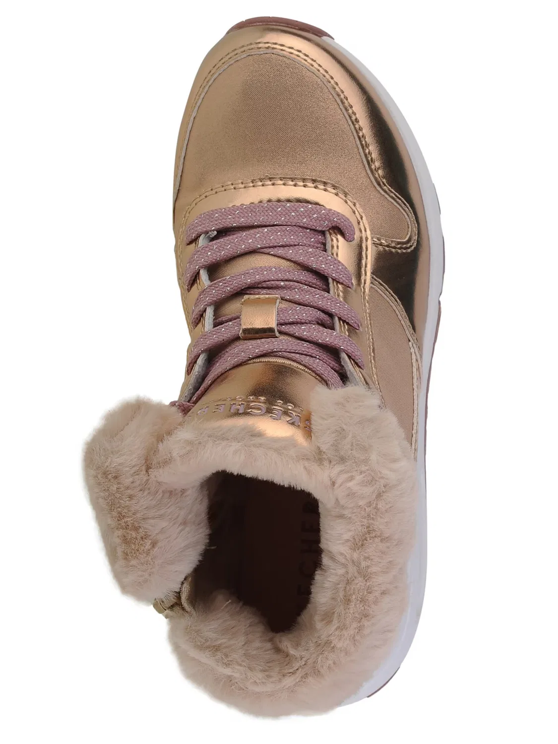 Кроссовки 'Skechers Uno - Cozy On Air' Skechers, Gold — фото 4