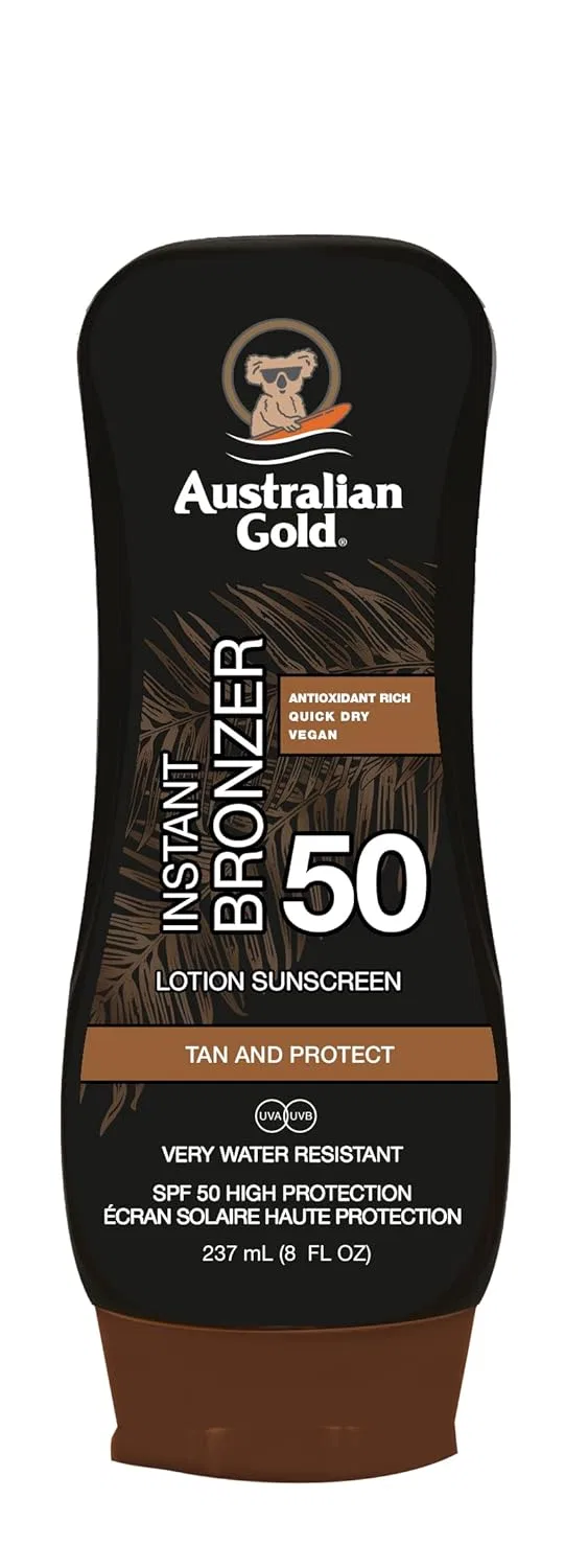 Лосьон для загара SPF 50 с бронзатором от Australian Gold Australian Gold