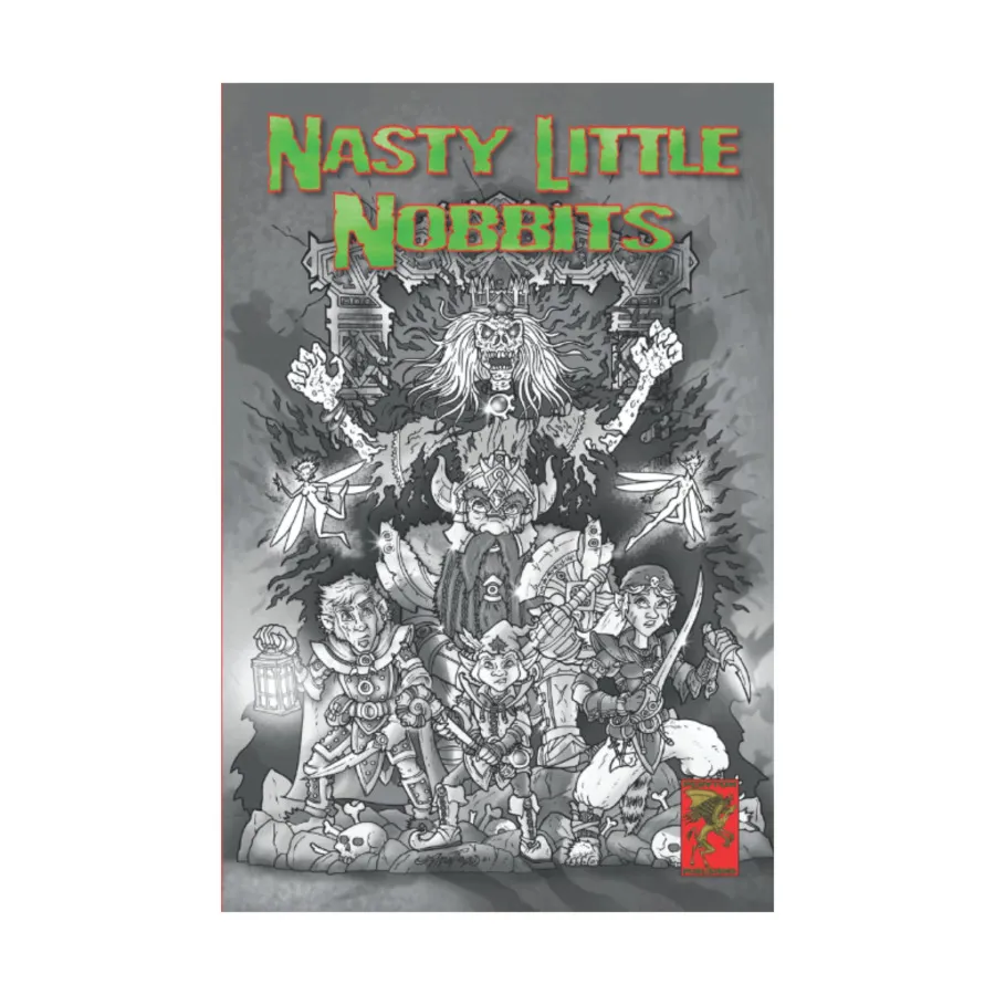 

Nasty Little Nobbits (POD, Black & White), Tunnels & Trolls (Peryton Publishing), мягкая обложка